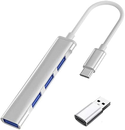 USB C 3.0 Hub 4 Porta Tipo C para USB Hub mini Splitter USB Splitter Ultra-Slim USB Data Hub Portátil Usb Port Expander Para a maioria dos computadores MacBook HP XPS e mais dispositivo USB ou Tipo C