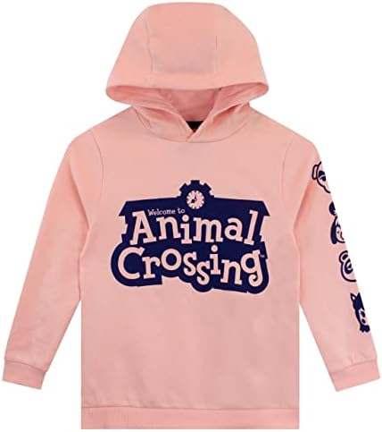 Animal Crossing Girls 'Hoodie Gaming Capuz Sweatshirt para crianças