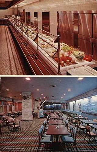 Goodie Shop Cafeteria Terre Haute, Indiana em cartão postal vintage original