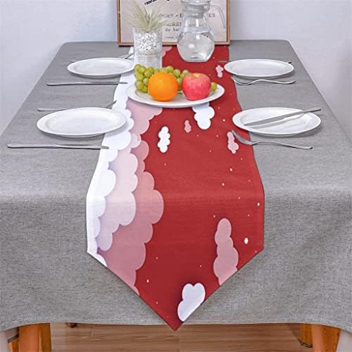 Jahh Cartoon nuvens e estrelas da mesa de mesa de decoração de casamento Toneira de mesa e placemat tabela de férias de mesa de decoração de mesa de mesa