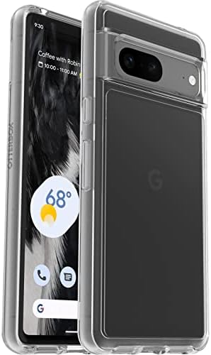 OtterBox Google Pixel 7 Symmetry Series Case - Clear, Ultra -Sleek, Compatível de Carregamento sem fio, Bordas elevadas