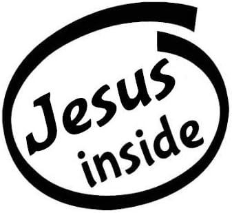 Verifique o design personalizado Jesus dentro do decalque