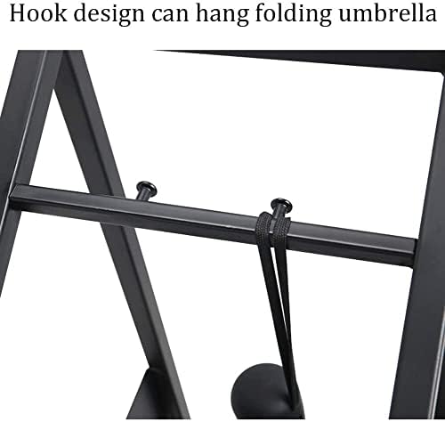 Xhalery Umbrella Rack Stand, porta-guarda-chuva, guarda-chuva Stand Stand Creative Prayd Iron, impermeabilizado e