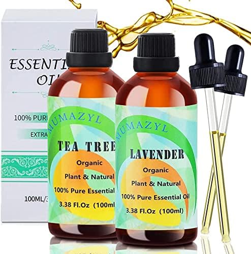 Árvore do chá Lavanda Óleo essencial, óleos essenciais de bergamota de alecrim, conjuntos de óleo essencial para difusor