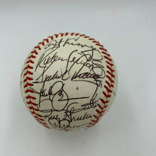 1989 All Star Game assinado Baseball Kirby Puckett Cal Ripken Nolan Ryan JSA CoA - Bolalls autografados