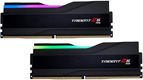 G.Skill Trident Z5 RGB Series 48GB 288 pinos SDRAM U-DIMM DDR5 8000 CL40-48-48-128 1,35V Memória da área de trabalho de canal dual F5-8000J4048F24GX2-TZ5RK