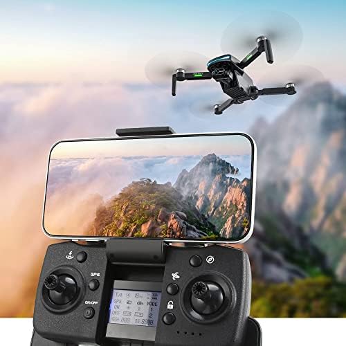 Drone Afeboo com câmeras HD dual - Quadcopter para adultos e crianças, adequado para iniciantes video video video hd wide angle rc avião, vôo de pista, paurilão automático