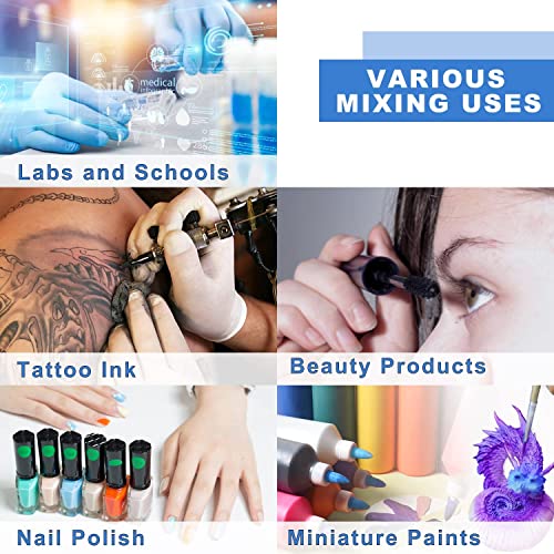 Onilab Mini Vortex Mixer com função de toque, mistura de laboratório, esmalte, adesivos de cílios e tintas acrílicas