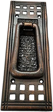 ADONAI Hardware Joppa Knocker de porta de ferro fundido antigo