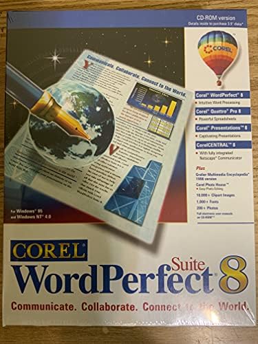 Suite Perfect de Word Corel 8 - Edição Acadêmica