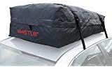 Pacote de bolsa para telhado de carro- de telhado impermeável bolsa de carga sem rack necessária + tapete de telhado e saco de telhado, para qualquer carro de carro ou SUV