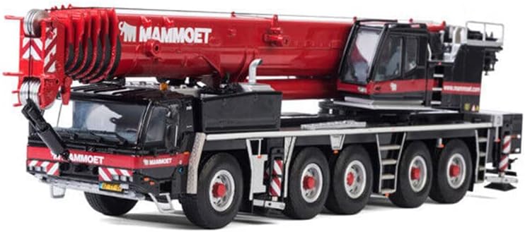 WSI para mammoet para Tadano ATF 220G-5 Mobile Crane 1/50 Modelo pré-construído do caminhão Diecast