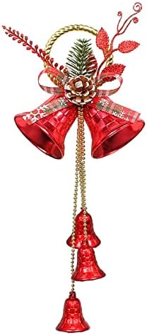 Sinos de Natal Os enfeites de árvore de Natal pingentes de shopping shop sinos de dois ornamentos de natal de coragem