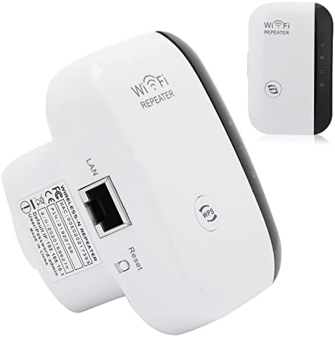 Extender Wi -Fi, reforço de repetidor de sinal sem fio com antena de chip de cerâmica 2DBI, repetidor da Internet