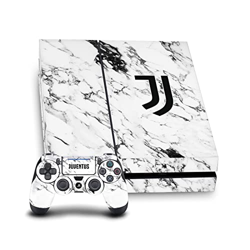 Caixa -chefe designs Licenciados Oficialmente licenciados Clube de futebol da Juventus White Marble Art Vinil Adesivo para