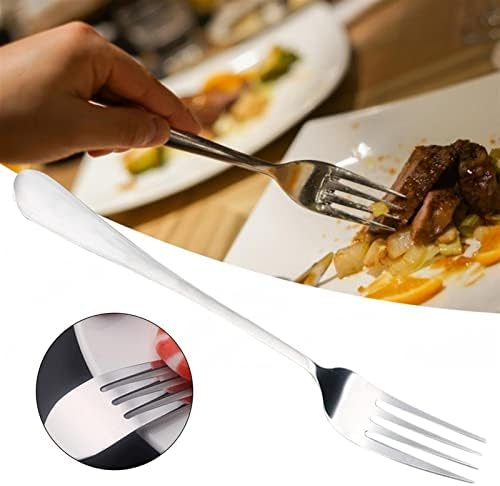 Fuuie Forks Forks Aço inoxidável Farquinho de sobremesas à prova de ferrugem para restaurante de cozinha em casa
