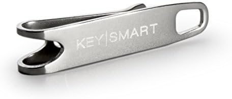 Keysmart Nano Clip - Pocket Clip Key Ring Solter - Prenda sua corrente de chave, elimina a protuberância do bolso