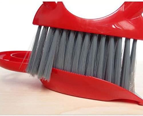 Knfut doméstico Push Brooms ， Broom Dustpan Definir pincel de teclado Brush Brush Desktop Limpeza de vassoura pequena