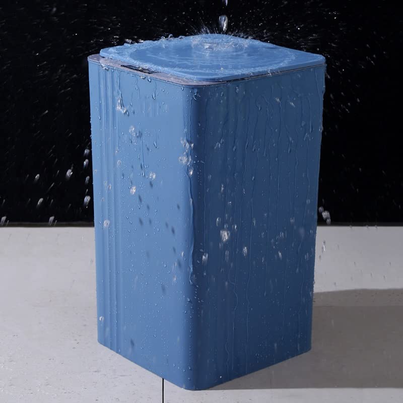 Lixo do sensor de Doubao pode grande capacidade para banheiro banheiro lixo lata de cozinha lixeira de indução automática com tampa