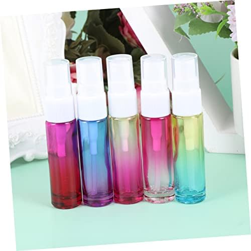 Recipientes de vidro aquecidos para líquidos de limpeza garrafas de spray Dispensador Recipiente 9pcs Travel garrafas de perfume pequenas