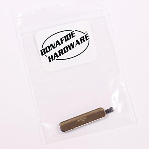 Hardware Bonafide- Parte de substituição do Galaxy S5 Capinho de aba de carregamento da porta USB Plugue