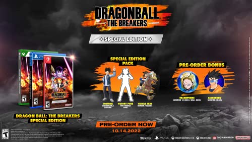 Dragon Ball: The Breakers Special Edition - Nintendo Switch & JoJo's Bizarre Adventure: All -Star Battle R - Nintendo Switch