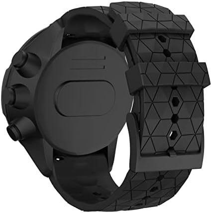 DJDLFA 24mm Substituição Silicone Smart Watch tiras para Suunto D5/7/9/Baro Spartan Sport Wrist HR Baro Smartwatch Watchbands