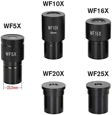 Acessórios para microscópio Acessórios para microscópio Eyepiece WF5X WF10X WF16X WF20X WF25X Microscópio biológico lente larga lente grande ângulo Monocular de laboratório)