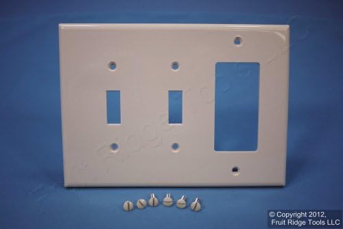 Leviton PJ226-T LA WP 3G 2TGL 1DECO Midway Nylon