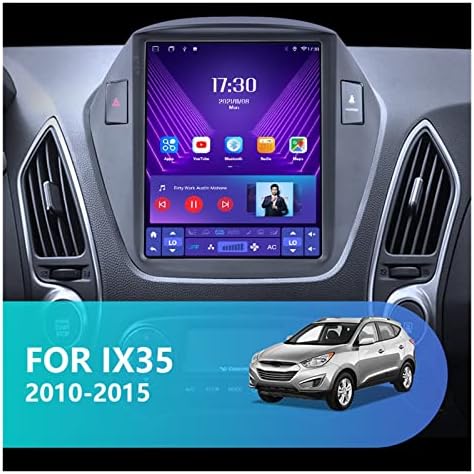Android 11 Compatível com Hyundai IX35 Tucson 2009-2015 9,7 Rádio de carro Multimídia 2 DIN DIN NAVUGATION CARPLAY STEREO CABELA