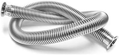 Mxbaoheng kf16 a vácuo belôs tubo tubo tubo de encaixe rápido flangeado 304 Tubo telescópico de metal aço inoxidável