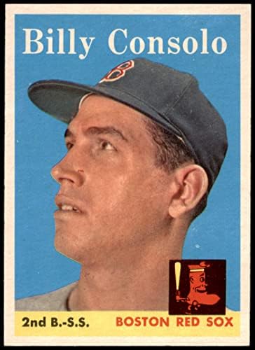 1958 Topps 148 Billy Consolo Boston Red Sox NM Red Sox