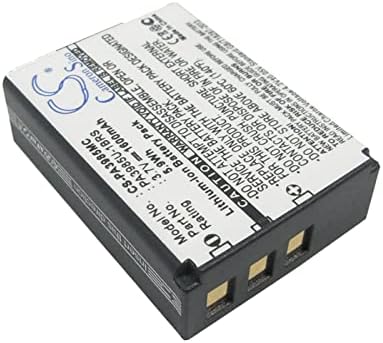 Cameron Sino New 1600MahReplaceming Battery Fit for Toshiba Camileo X200, Camileo X400, Camileo X416 HD PA3985, PA3985U-1BRS