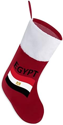 Bandeira do Egito Christmas Stocking Classic pendure ornamentos