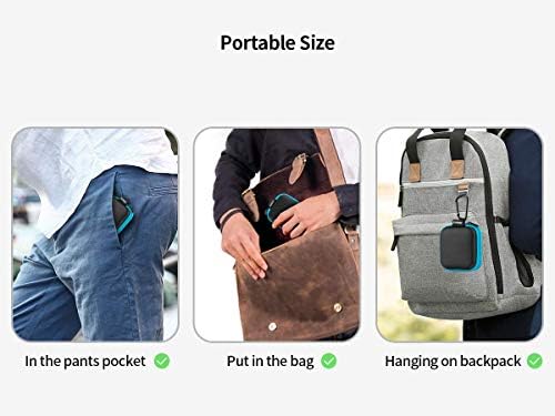Sunguy [5-Pack] Ponto de ouvido quadrado portátil Mini bolsa de bolsa para smartphone fone de ouvido Sacos de armazenamento