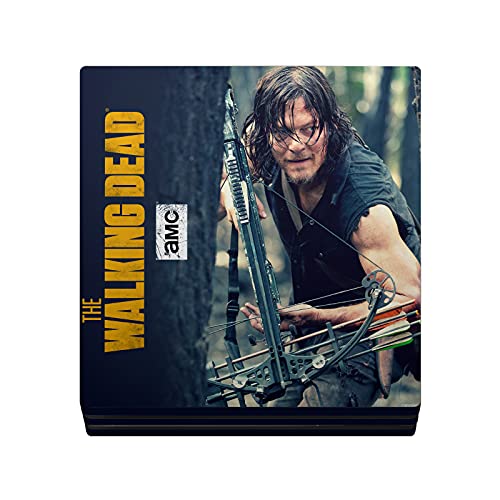 Projetos de capa principal Licenciados oficialmente AMC The Walking Dead Daryl Lurk Daryl Dixon Graphics Vinyl Sticker Gaming Skin