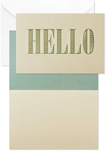 Cartão em branco da Hallmark