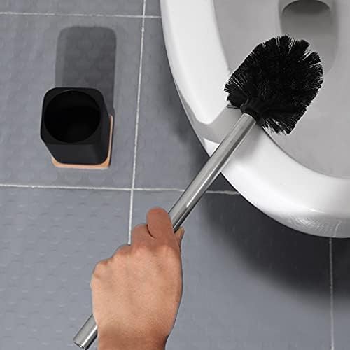 Pincel de vaso sanitário e suporte do vaso sanitário portador de banheiro escova de limpeza de banheiro com base em casa,