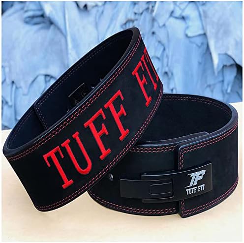 Tuff Fit Alaver Cintury Belt 10mm Men's Squat Squat Deadlift cinto suporta Potência levantamento de peso Celra Fitness
