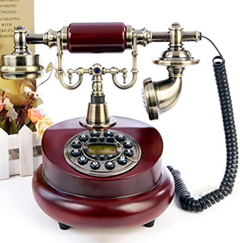 Telefone celular vintage TAISK, FUSELAGEM SOLOD MOLOD FUSELAGEM 60S MATHENS FIEL DIAL Telefone Retro Acessórios para casa Decoração