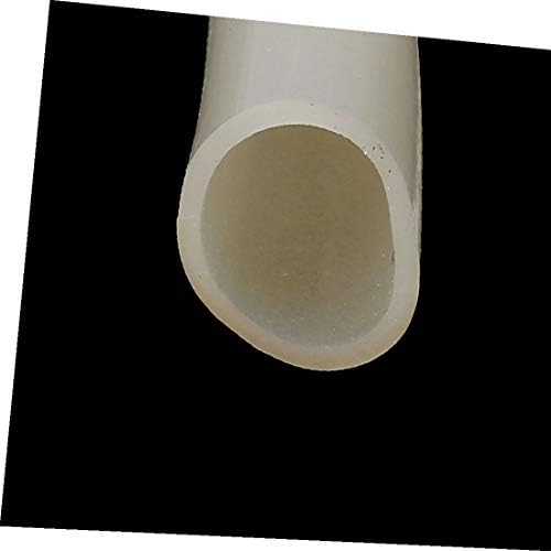 X-Dree 13mm x 17mm Silicone translúcido tubo de água de água Tubo de mangueira de mangueira de 1 metro de 3,3 pés