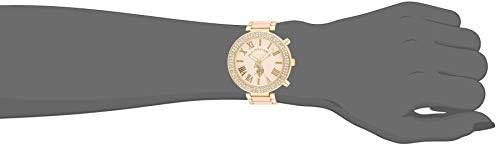 U.S. Polo Assn. Relógio feminino USC40063 Gold-Tone e rosa