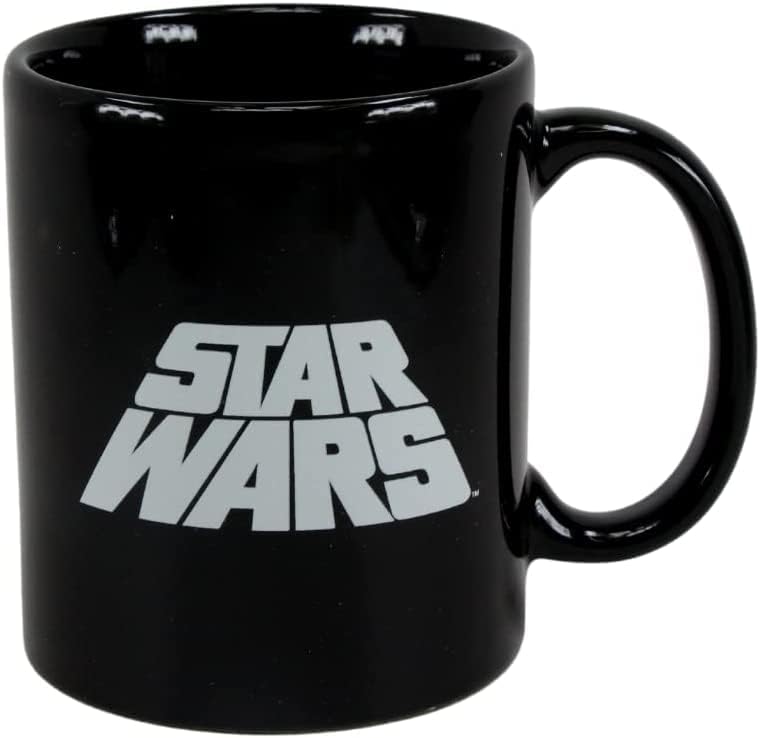 Canecas de café de Guerra nas Estrelas Han Solo e Princesa Leia Mug e há muito tempo Twin Pack 350ml