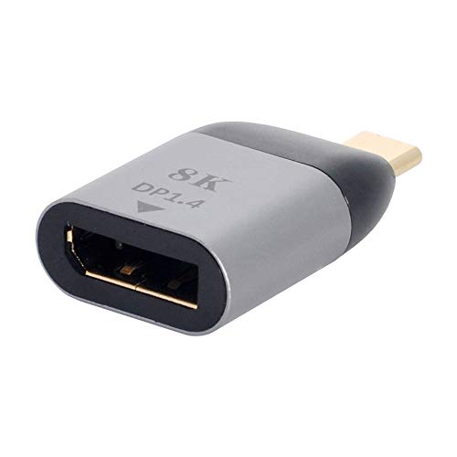 Axgear USB-C tipo C USB 3.1 para DisplayPort Adaptador de conversor do monitor 8k 4k 2k 60Hz