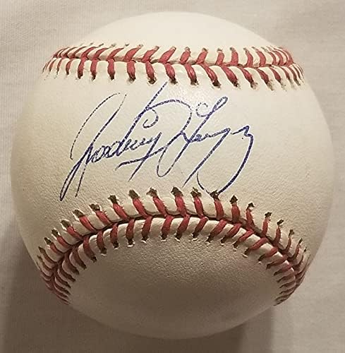 Rodrigo Lopez autografou MLB Baseball