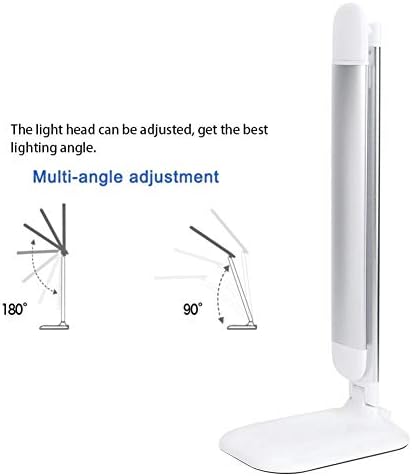 Lâmpada de mesa de mesa LED Dimmível led de mesa de mesa LED Touch dobrável lâmpada de mesa LED para leitura para cuidar para os olhos