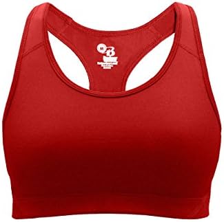 Sports Performance Girls & Womens Bra Top Top Wicking Stretch Body Fit, 7 cores