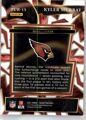 2021 Panini Select TurboCharged #15 Kyler Murray Arizona Cardinals NFL Football Trading Card