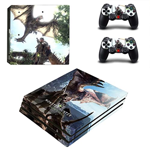 Game Monster Astella Armis Hunter PS4 ou Ps5 Skin Skin para PlayStation 4 ou 5 Console e 2 Controllers Decal Vinyl V15121