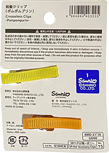 Yamanoshigyo Sanrio Hair Pin Bangs Clips Acessórios Barrette 2pcs Conjunto